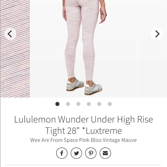 Lululemon wunder under 28” size 4 - Picture 4 of 5